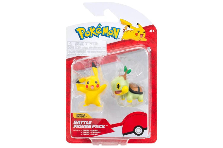 BATTLE FIGURE PACK - PIKACHU & TURTWIG