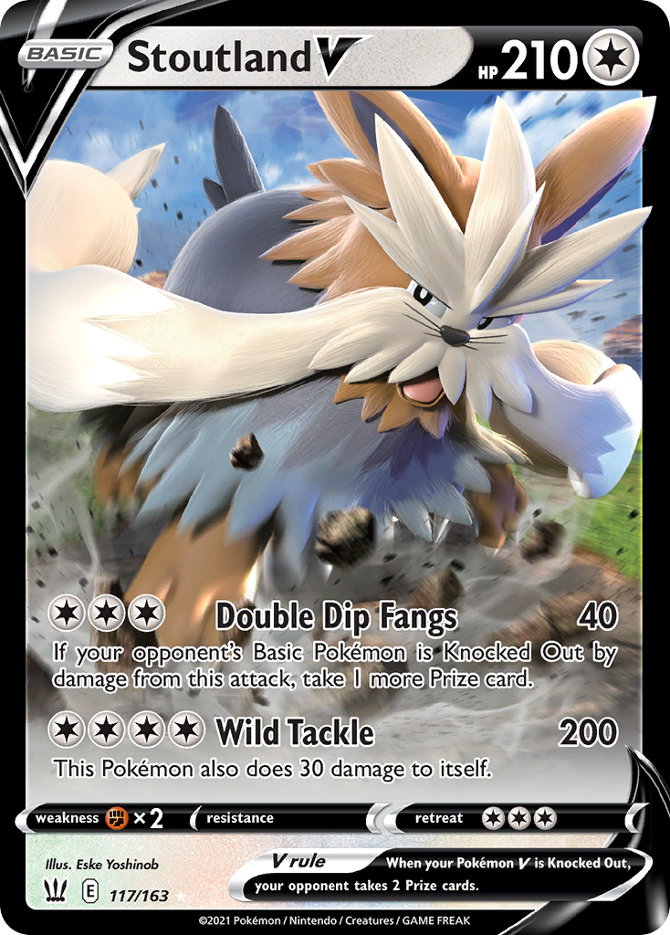 STOUTLAND V - 117/163 - BATTLE STYLES