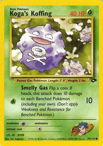 KOGA'S KOFFING - 48/132 - GYM CHALLENGE - LIGERAMENTE JUGADA