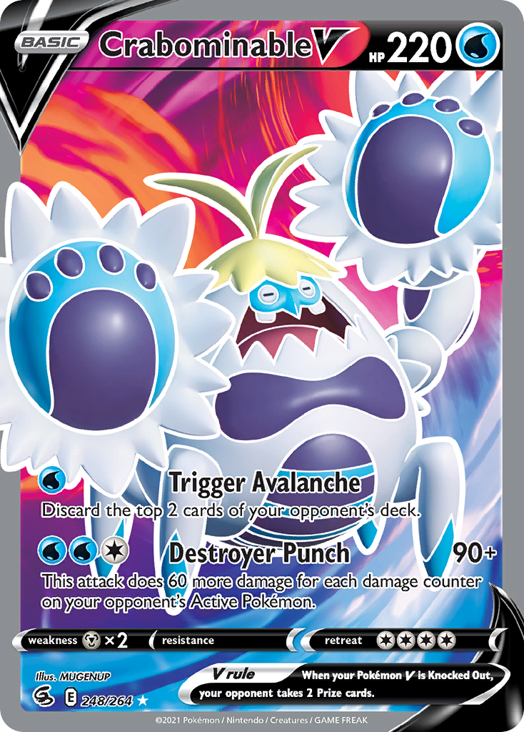 CRABOMINABLE V - 248/264 - FUSION STRIKE