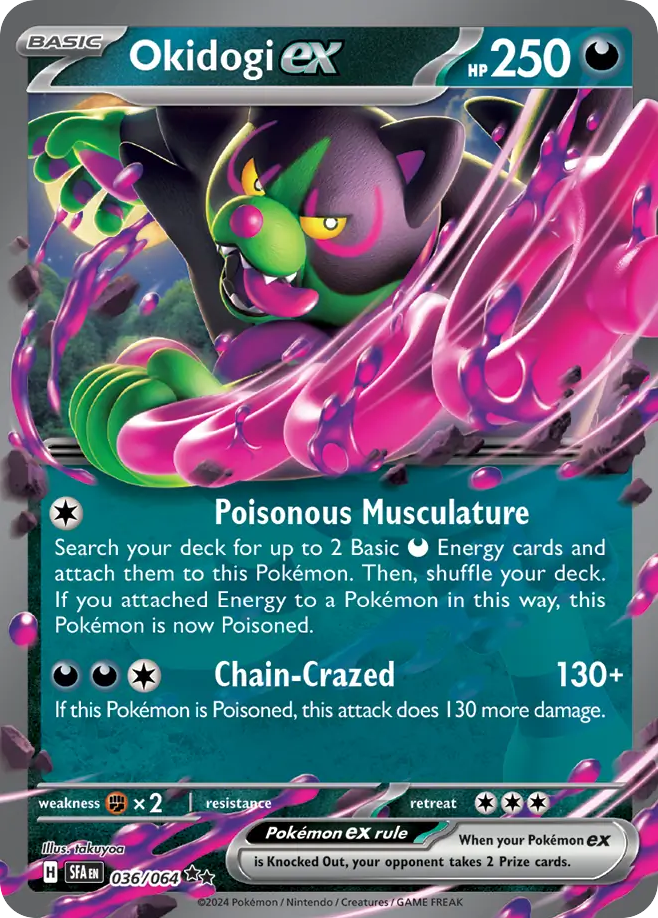 OKIDOGI EX - 036/064 - SHROUDED FABLE
