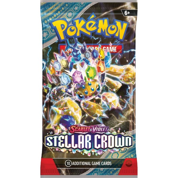 MINI PORTAFOLIO + BOOSTER PACK STELLAR CROWN