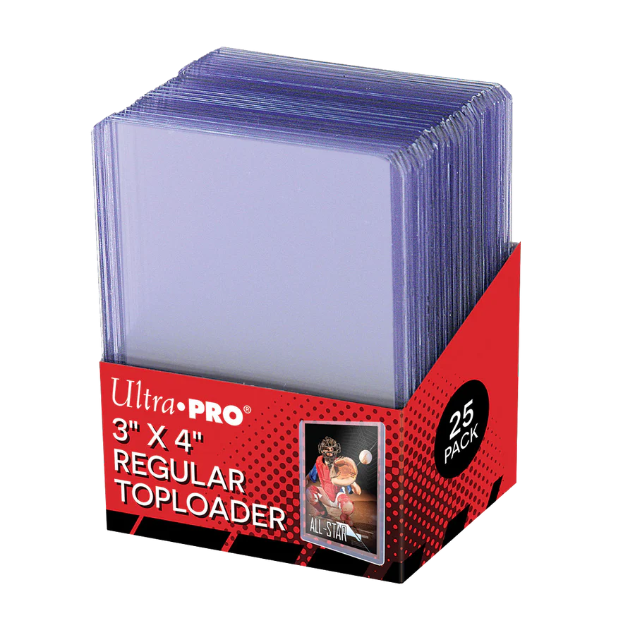 ULTRA PRO TOPLOADERS - 25 PACK