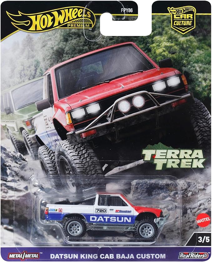 DATSUN KING CAB BAJA CUSTOM - HOT WHEELS PREMIUM
