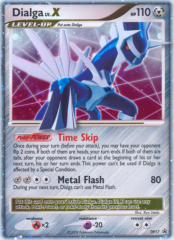 DIALGA LV.X - DP17 - PROMO - MODERATELY PLAYED