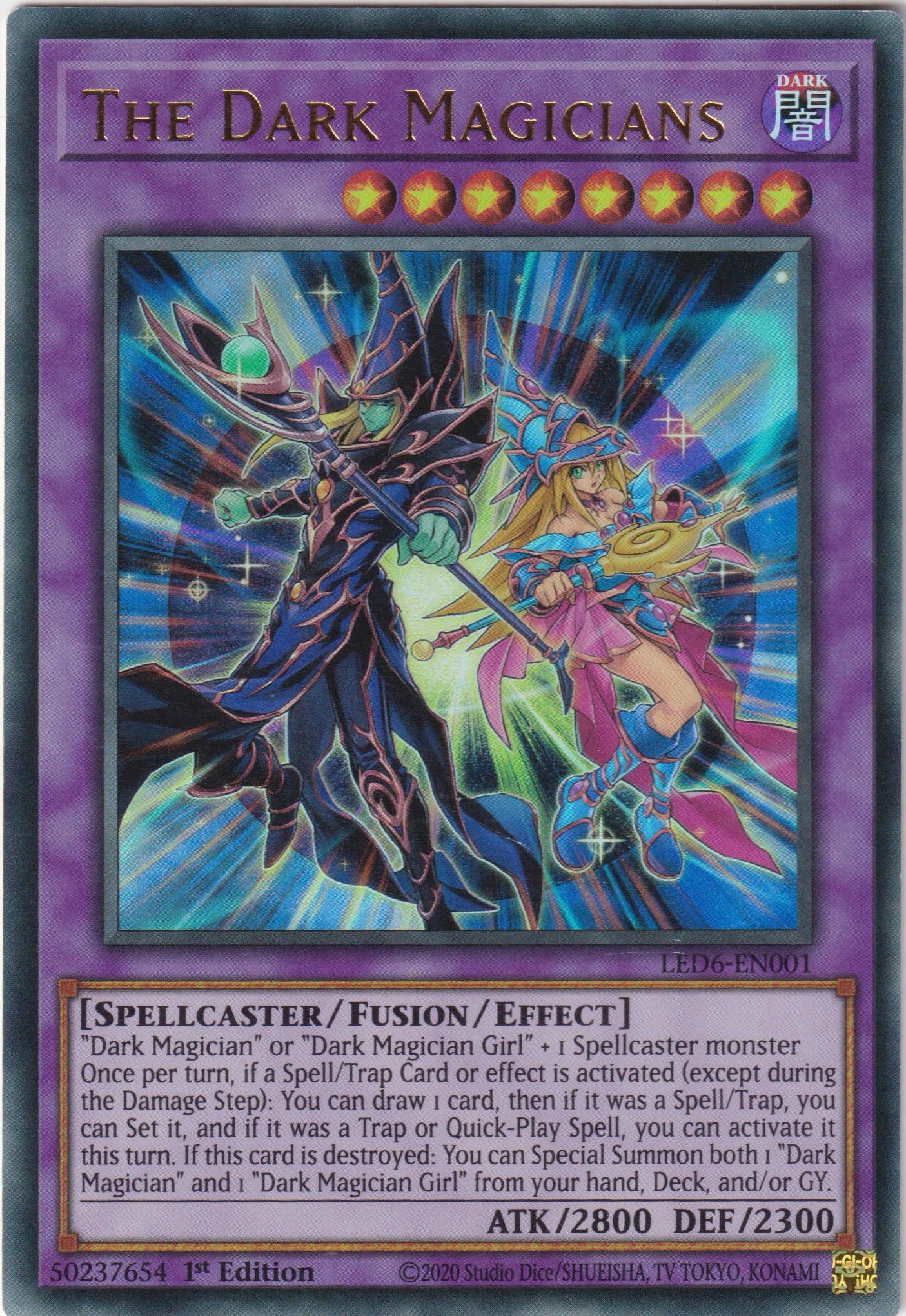 THE DARK MAGICIANS - LED6-EN001