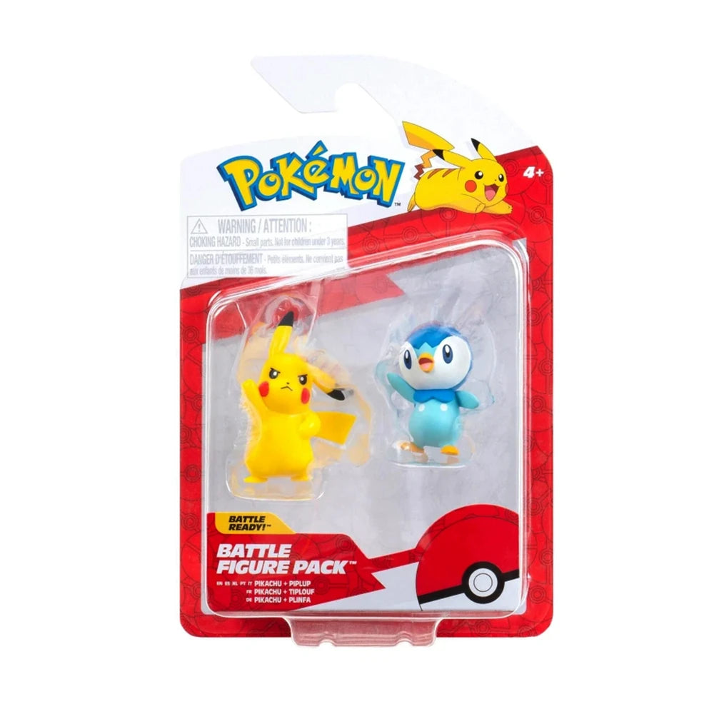 BATTLE FIGURE PACK - PIKACHU & PIPLUP