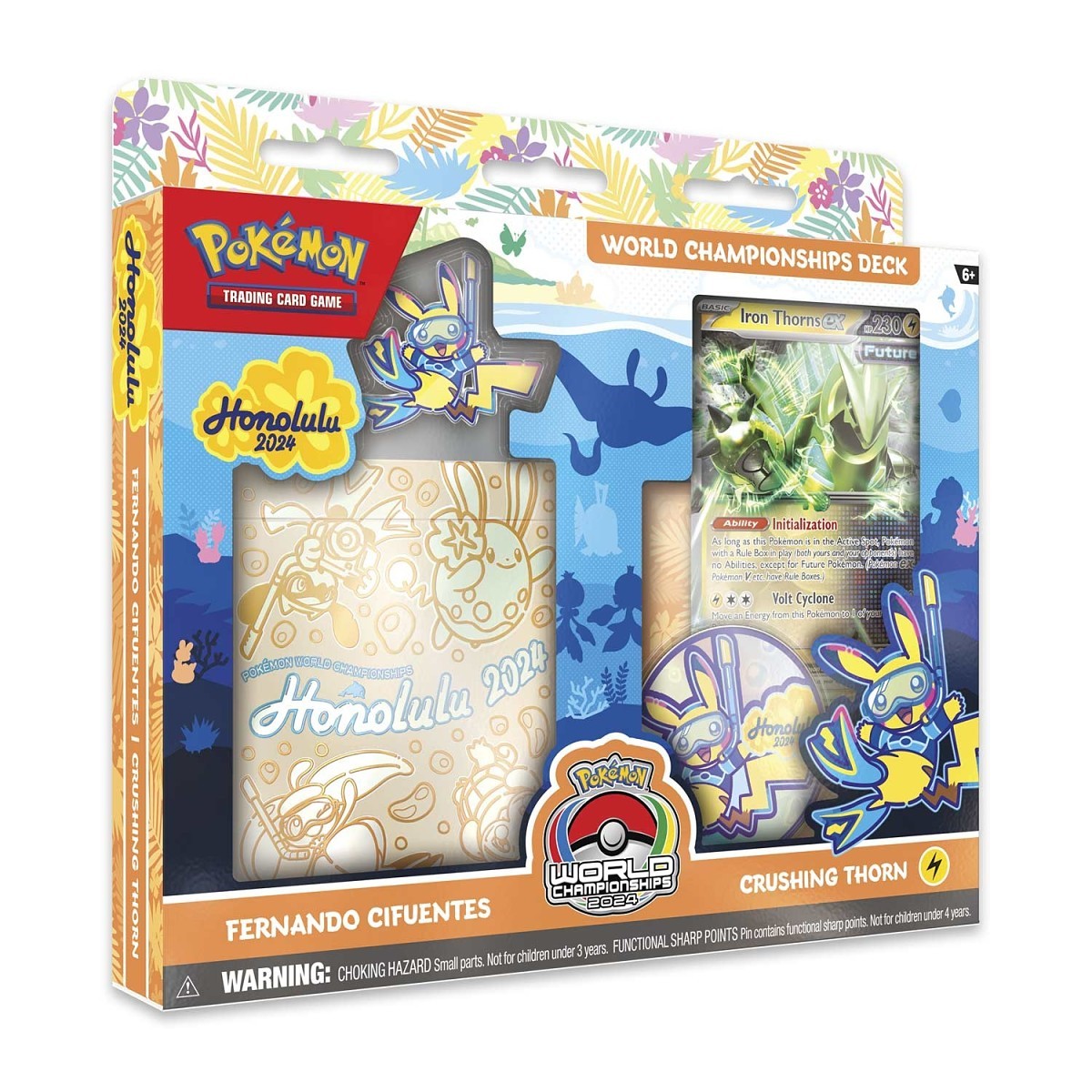 2024 POKÉMON WOLRD CHAMPIONSHIPS DECK - FERNANDO CIFUENTES, CRUSHING THORN