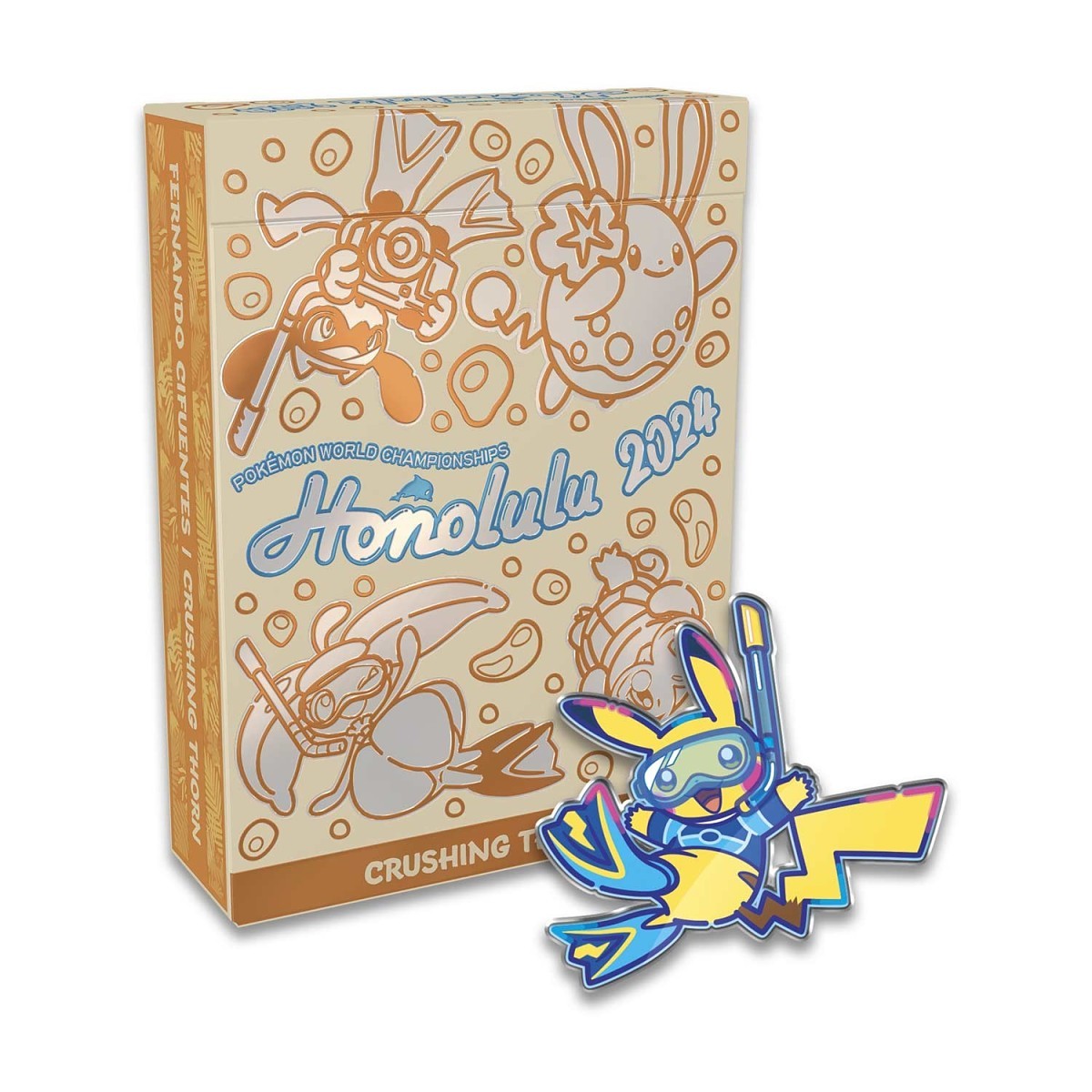 2024 POKÉMON WOLRD CHAMPIONSHIPS DECK - FERNANDO CIFUENTES, CRUSHING THORN