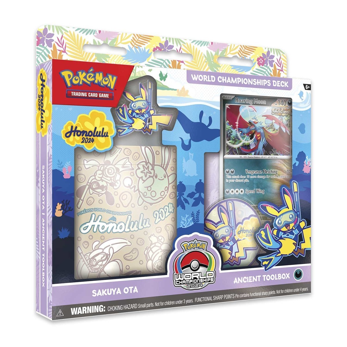 2024 POKÉMON WOLRD CHAMPIONSHIPS DECK - SAKUYA OTA, ANCIENT TOOLBOX