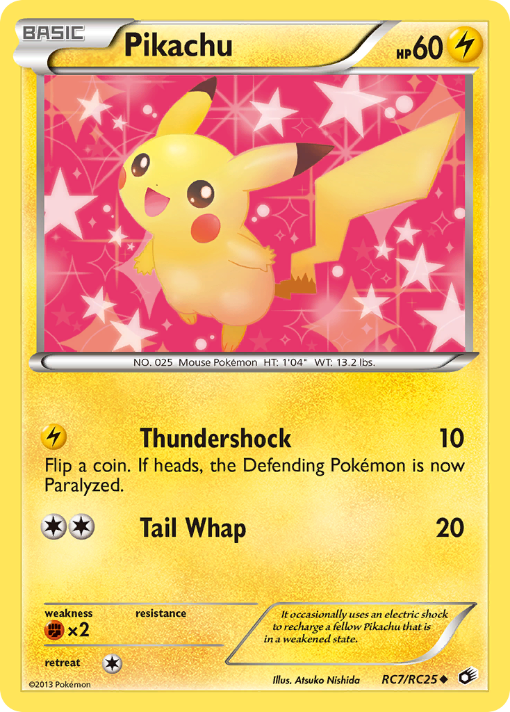 PIKACHU - RC7/RC25 - LEGENDARY TREASURES