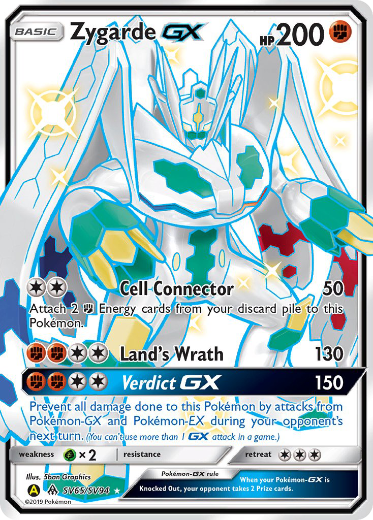 ZYGARDE GX - SV65/SV94 - HIDDEN FATES