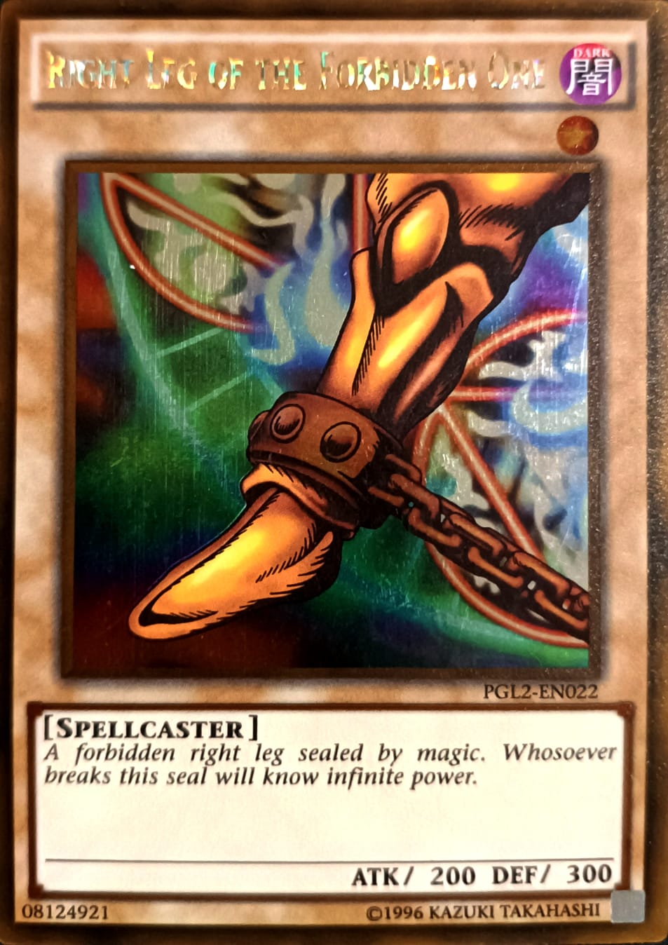RIGHT LEG OF THE FORBIDDEN ONE - PGL2-EN022