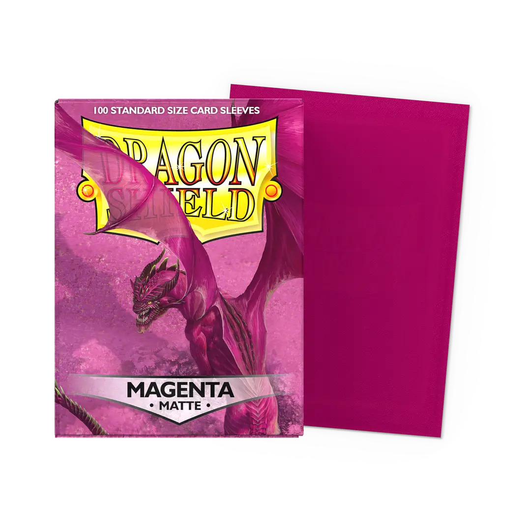 DRAGON SHIELD - MAGENTA - STANDARD MATTE SLEEVES