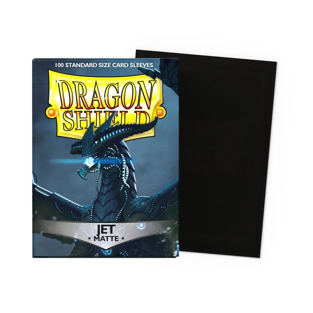 DRAGON SHIELD - JET - STANDART SLEEVES MATTE - 100u