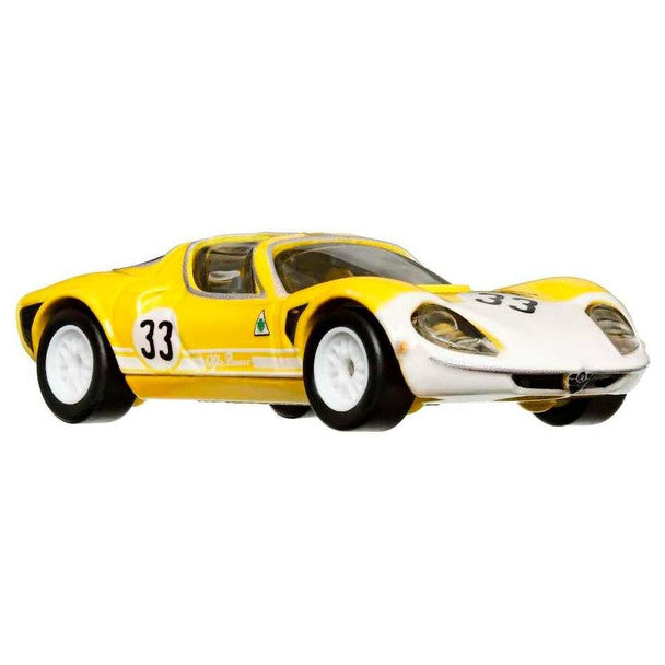 '69 ALFA ROMEO 33 STRADALE - HOT WHEELS PREMIUM