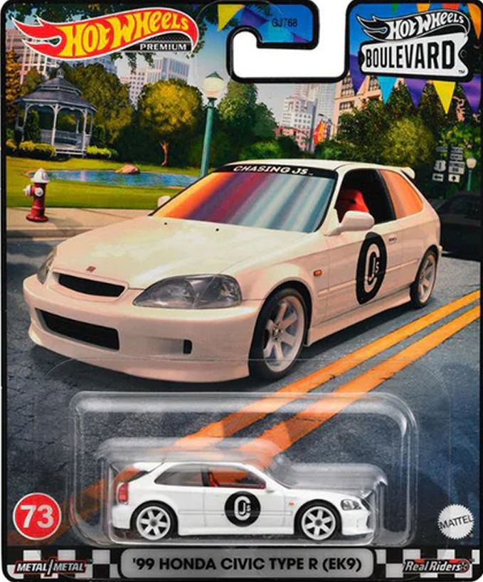 '99 HONDA CIVIC TYPE REK9 - HOT WHEELS PREMIUM