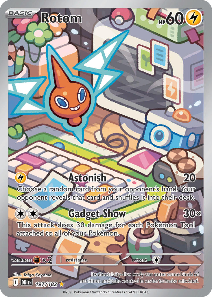 ROTOM - 197/182 - DESTINED RIVALS