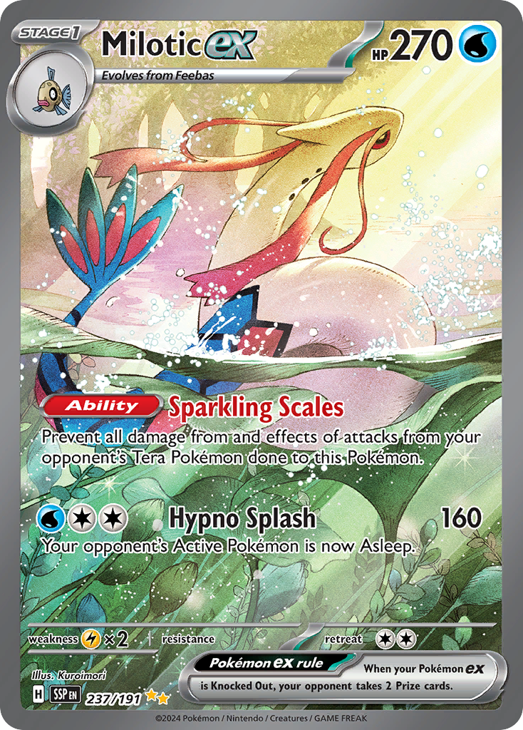 MILOTIC EX - 237/191 - SURGING SPARKS
