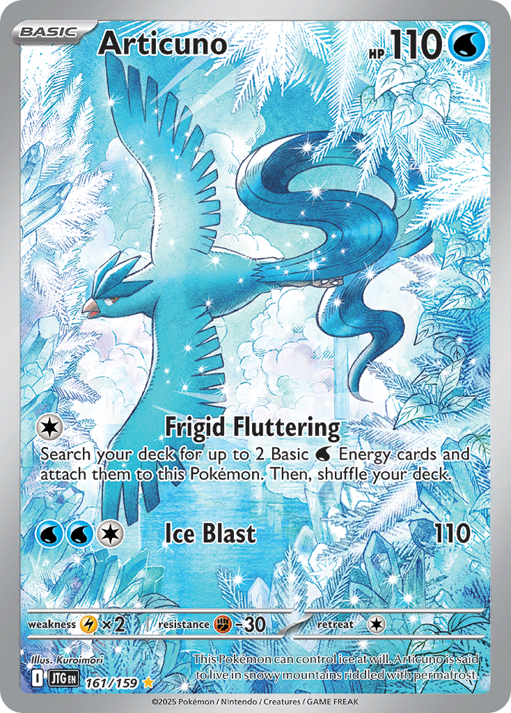 ARTICUNO - 161/159 - JOURNEY TOGETHER