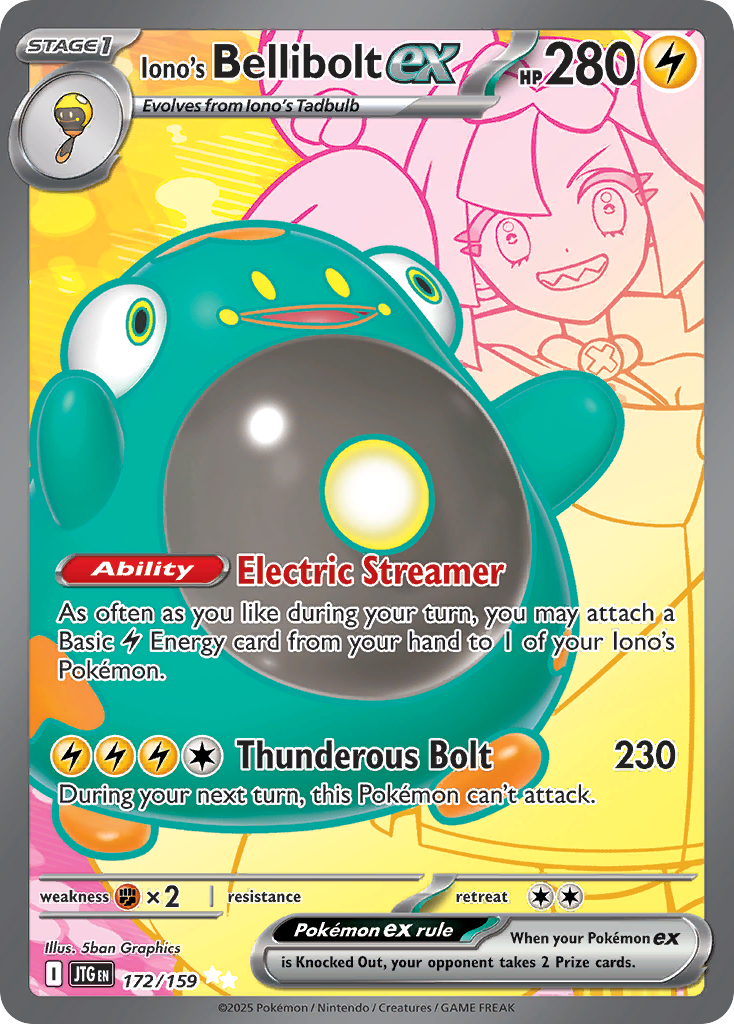 IONO'S BELLIBOLT EX -112/159 - JOURNEY TOGETHER