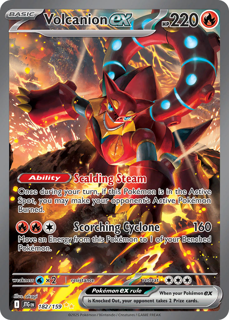 VOLCANION EX - 182/159 - JOURNEY TOGHETER