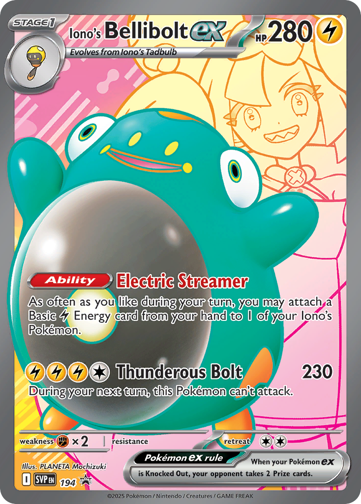 IONO'S B ELLIBOLT EX - 194 - PROMO