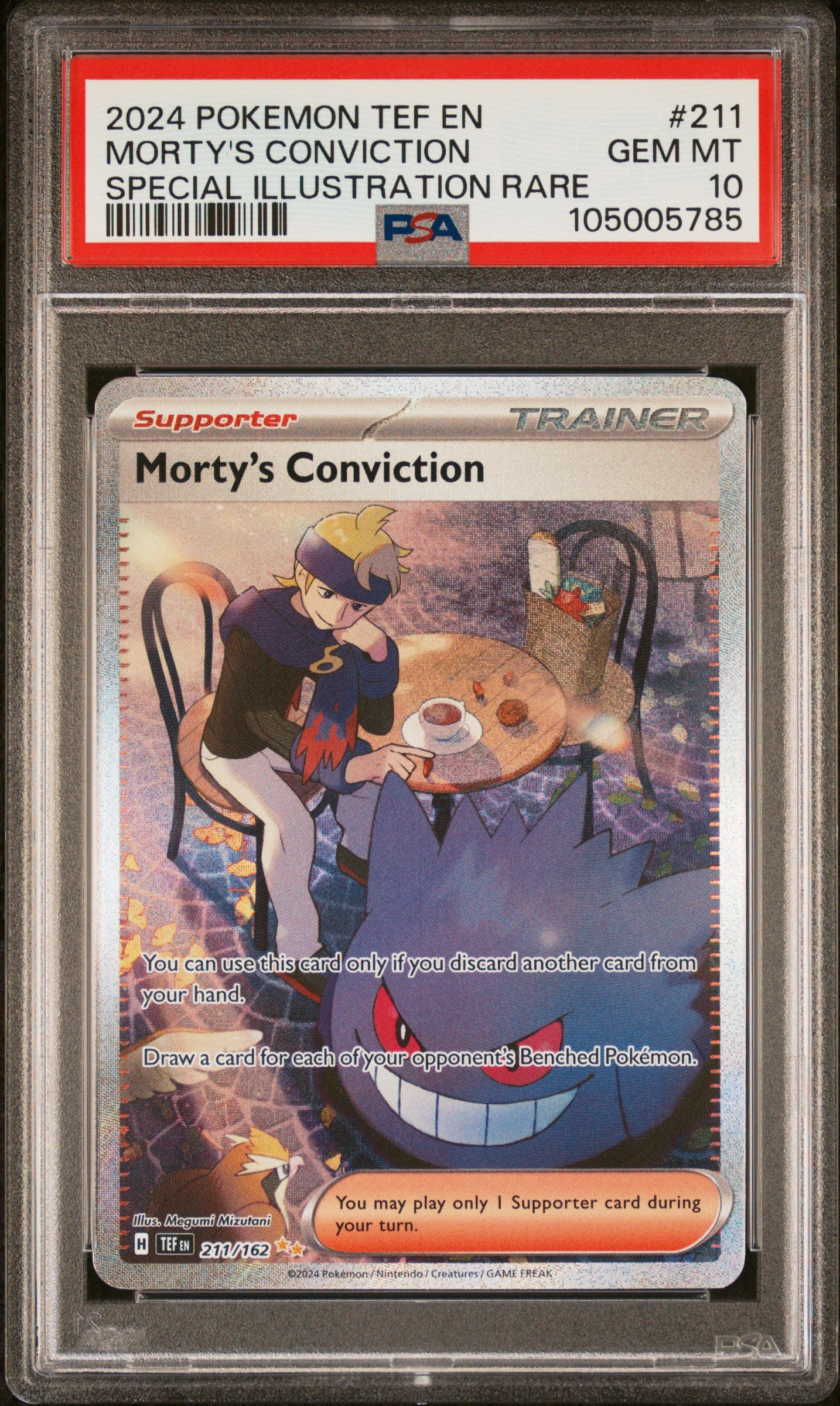 MORTY'S CONVICTION - PSA 10