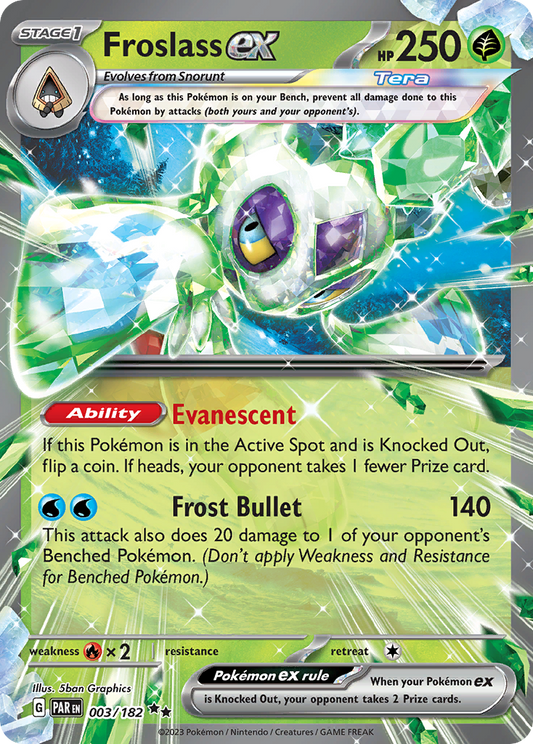 FROSLASS EX - 003/182 - ULTRA RARE