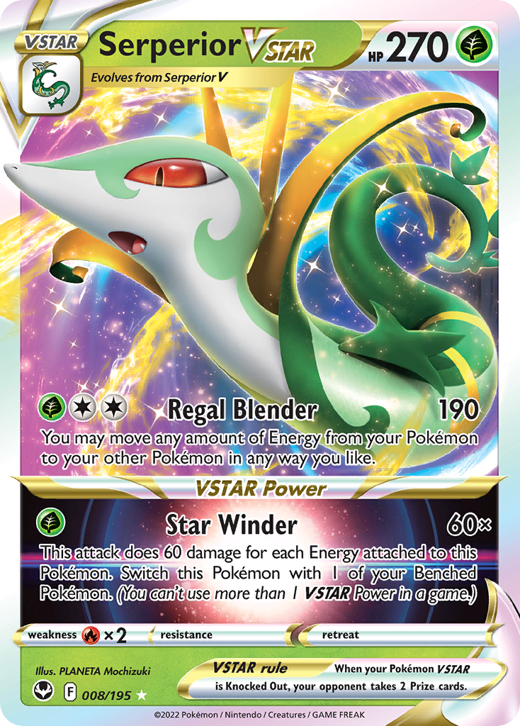 SERPERIOR VSTAR - 008/195 - ULTRA RARE