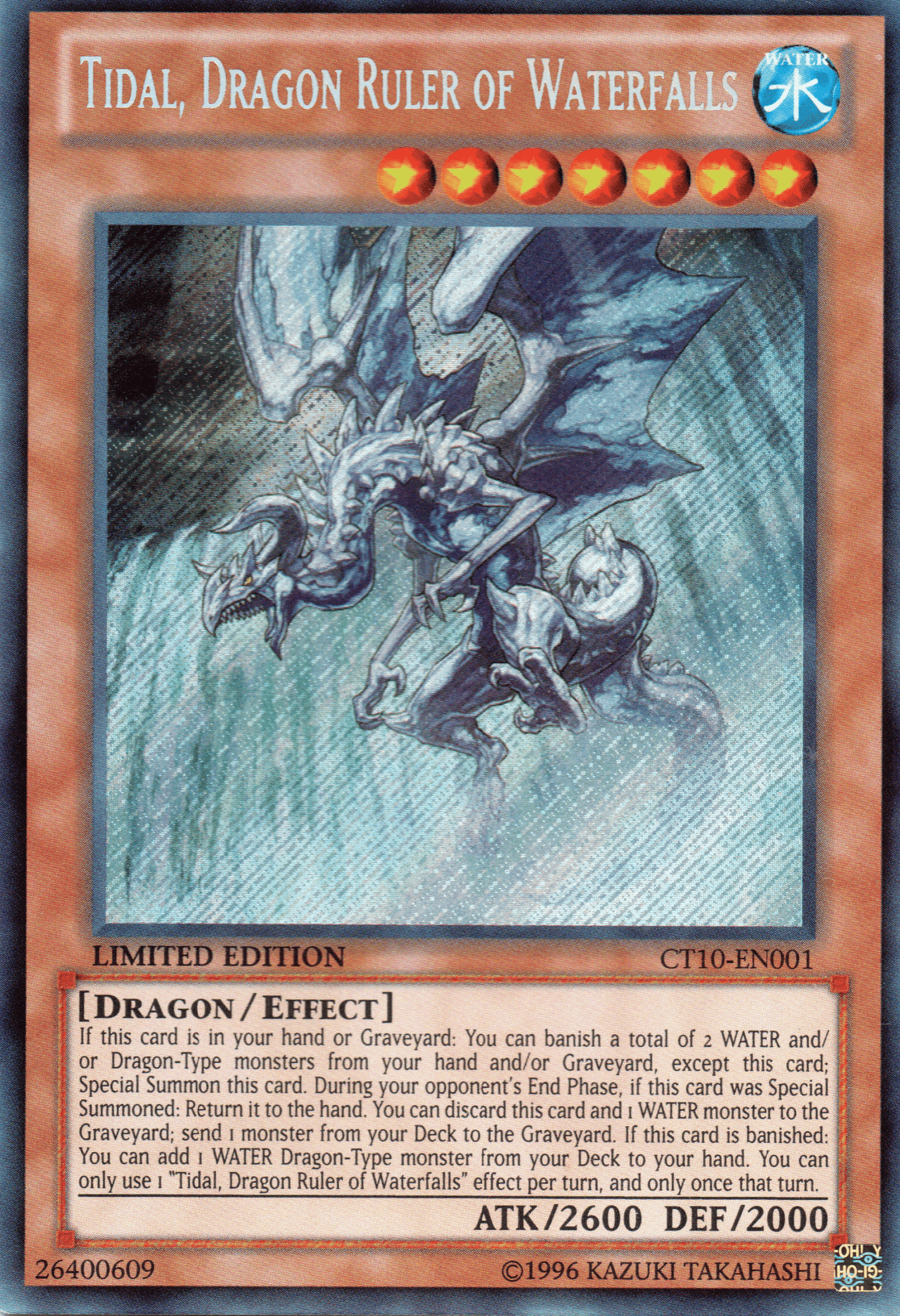 TIDAL, DRAGON RULER OF WATERFALLS - CT10-EN001