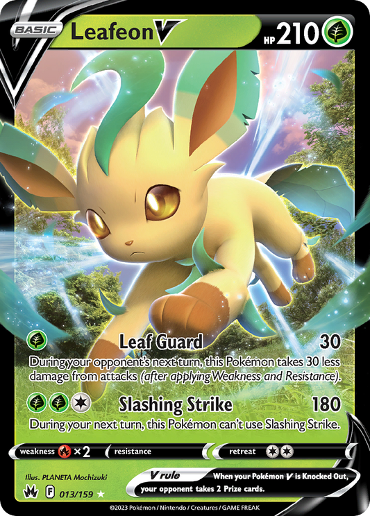 LEAFEON V - 013/159 - ULTRA RARE