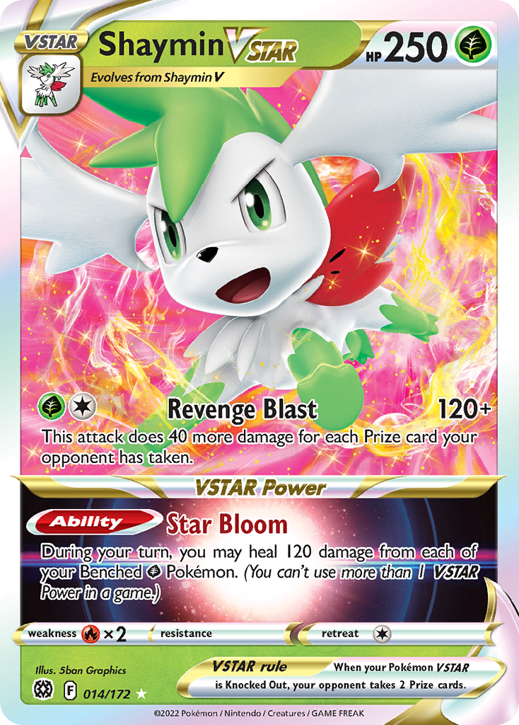 SHAYMIN VSTAR - 014/172 - ULTRA RARE