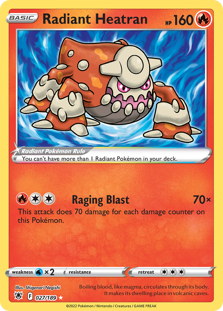 RADIANT HEATRAN - 027/189 - ASTRAL RADIANCE