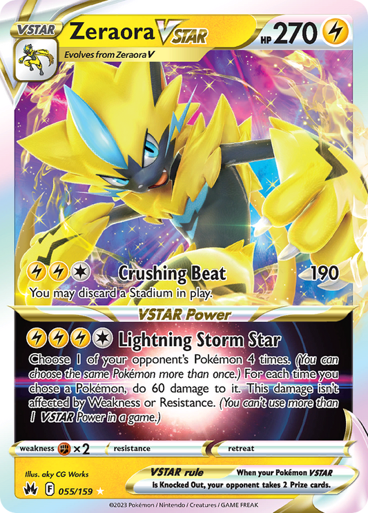 ZERAORA VSTAR - 055/159 - ULTRA RARE