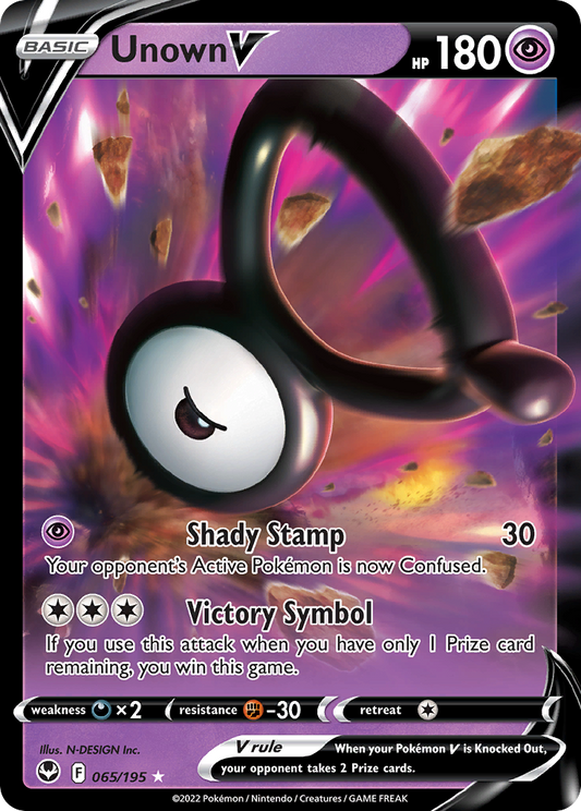 UNOWN V - 065/195 - ULTRA RARE