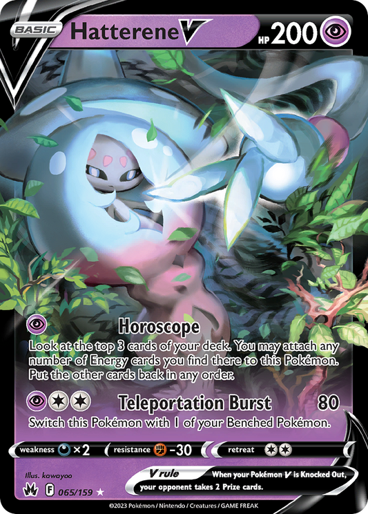 HATTERENE V - 065/159 - ULTRA RARE