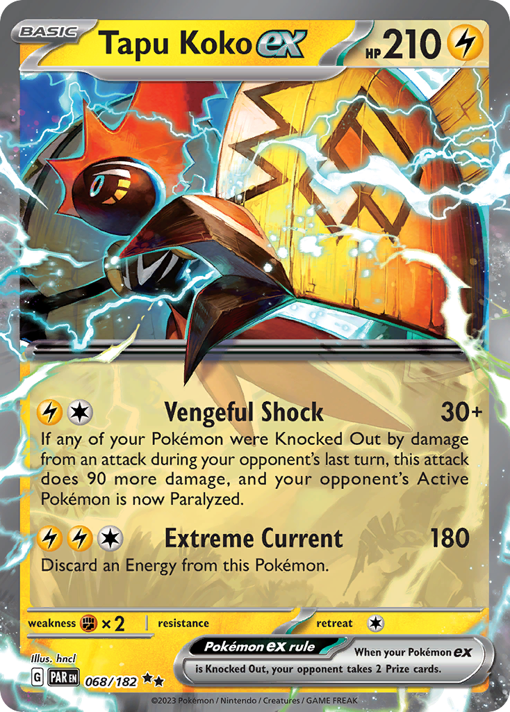 TAPU KOKO EX - 068/182 - ULTRA RARE