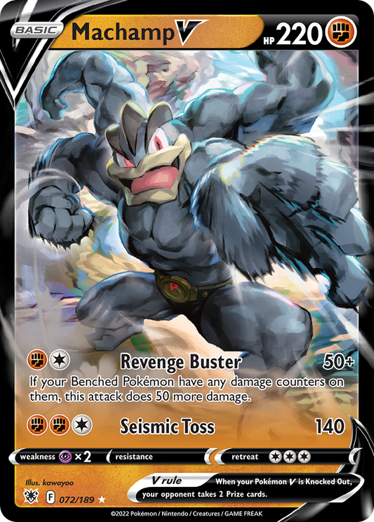 MACHAMP V - 072/189 - ULTRA RARE