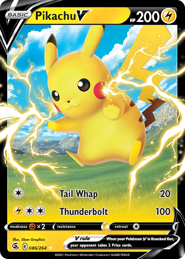 PIKACHU V - 086/264 - ULTRA RARE