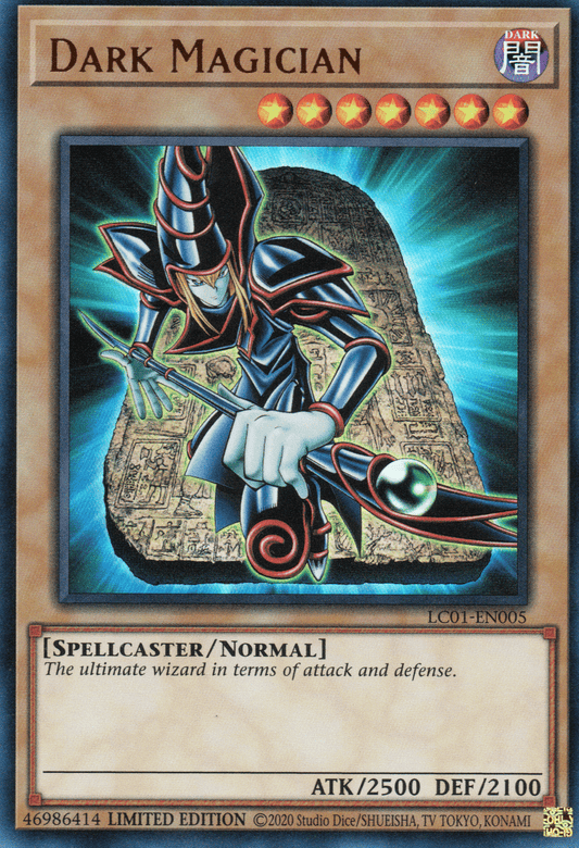 DARK MAGICIAN - LC01-EN005 - ULTRA RARE - LIMITED EDITION