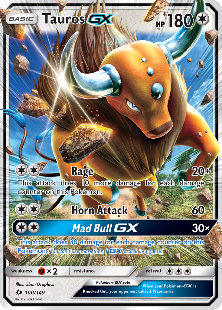 TAUROS GX - 100/149 - ULTRA RARE