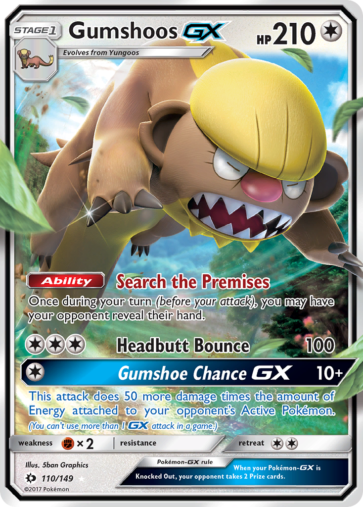 GUMSHOOS GX - 110/149 - ULTRA RARE