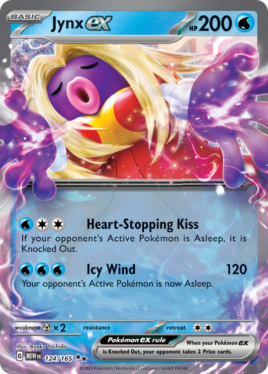 JYNX EX - 124/165 - ULTRA RARE