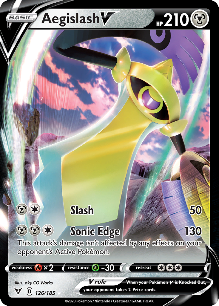 AEGISLASH V - 126/185 - ULTRA RARE