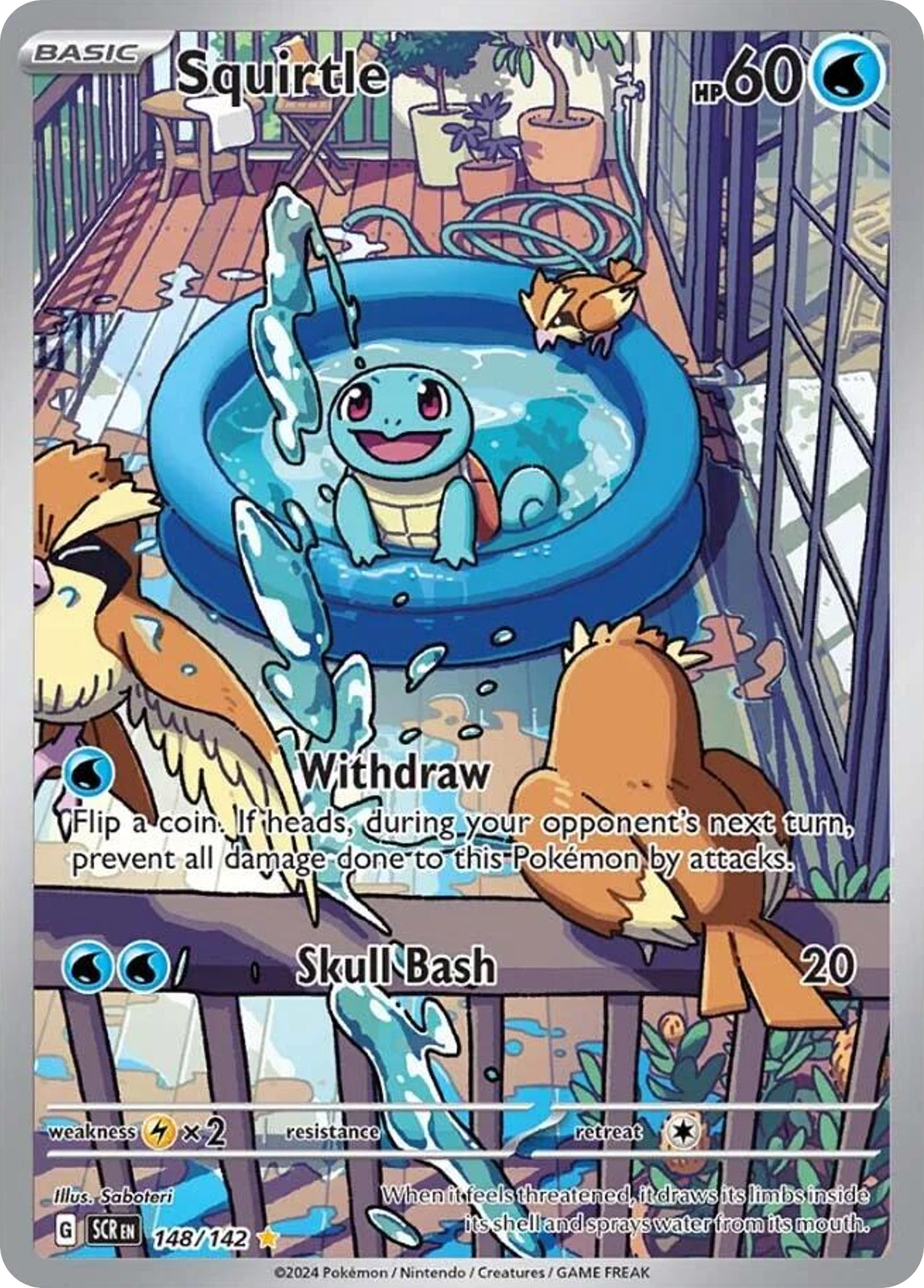 SQUIRTLE - 148/142 - STELLAR CROWN