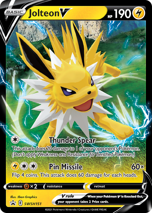 JOLTEON V -SWSH151 - PROMO