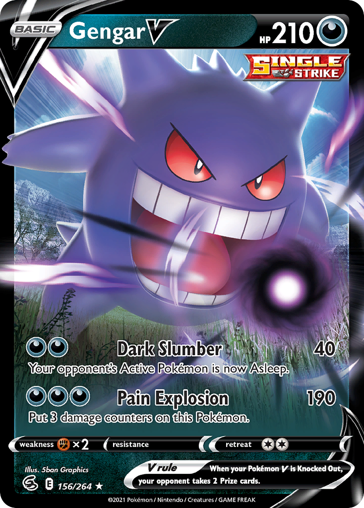 GENGAR V - 156/264 - ULTRA RARE