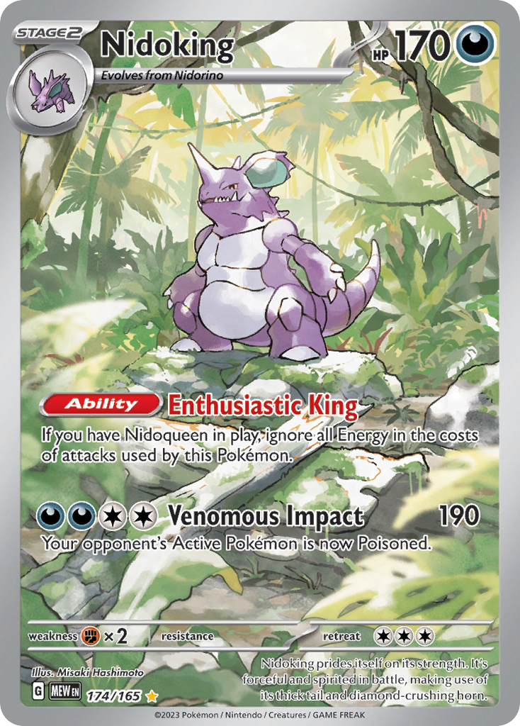 NIDOKING - 174/165 - MEW 151
