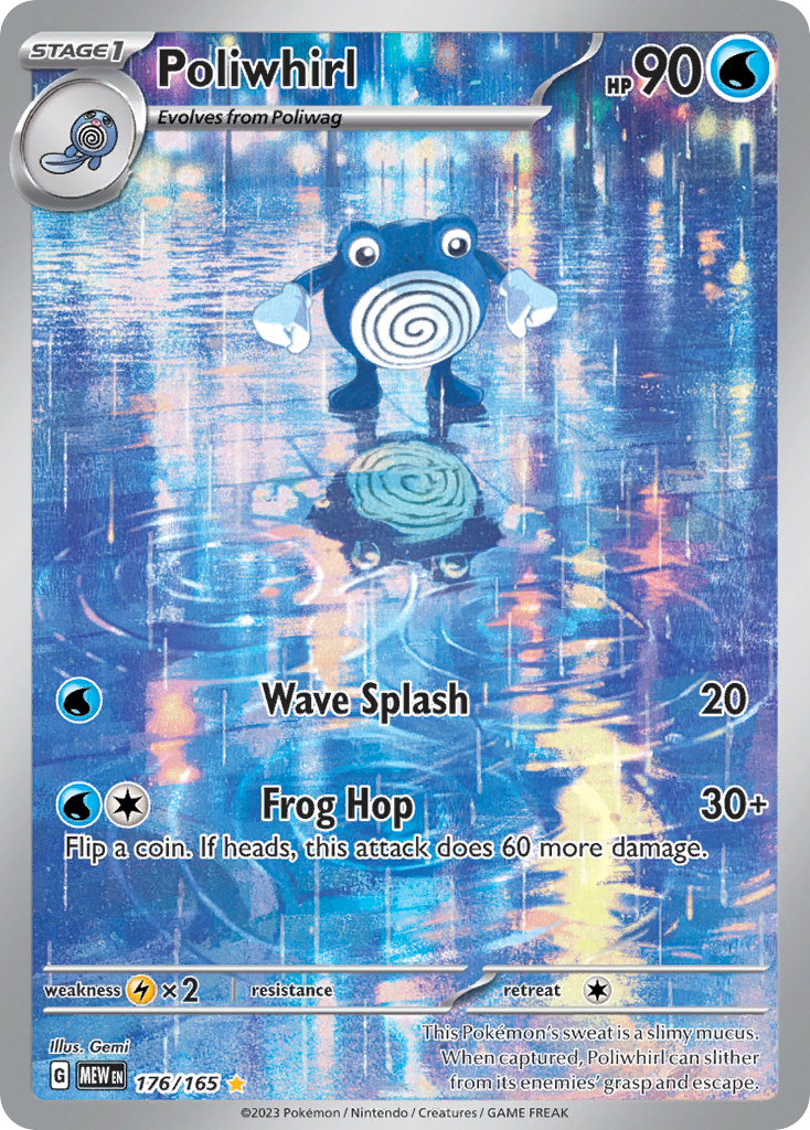 POLIWHIRL - 176/165 - MEW 151